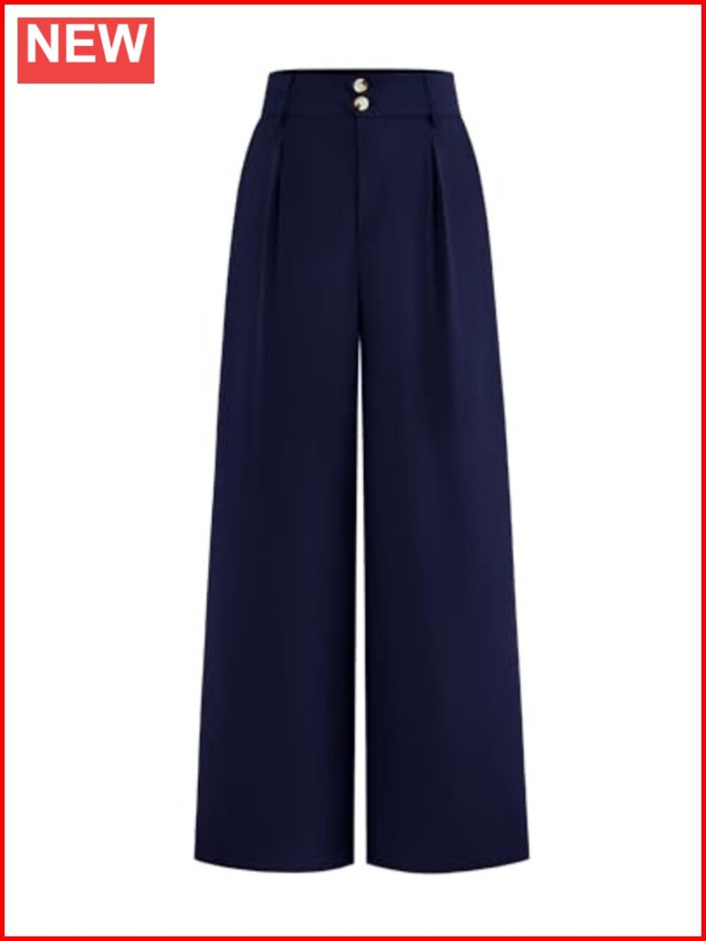 Wide Leg High Waisted Dress Pants Women Business Casual Trousers Suit Fabric